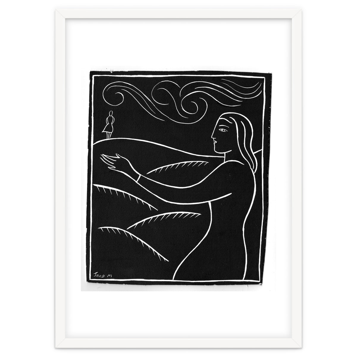 Woman With Future Self