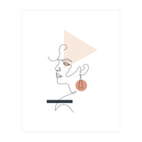 Geometric girl (Print Only) thumbnail