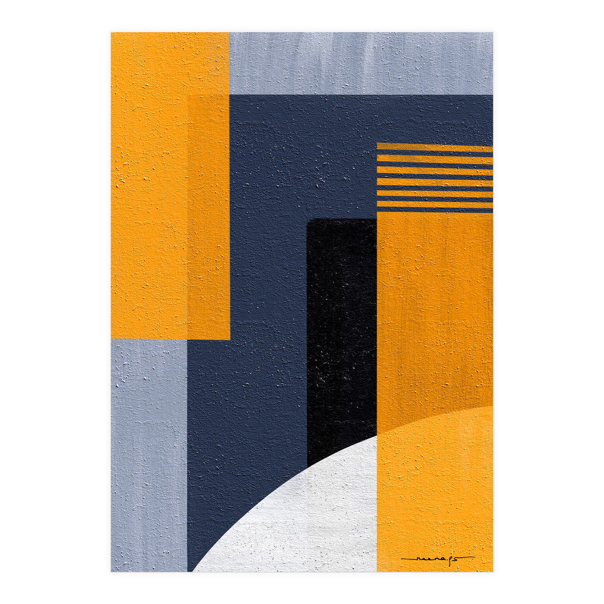 Geometric Space 1 (Print Only)