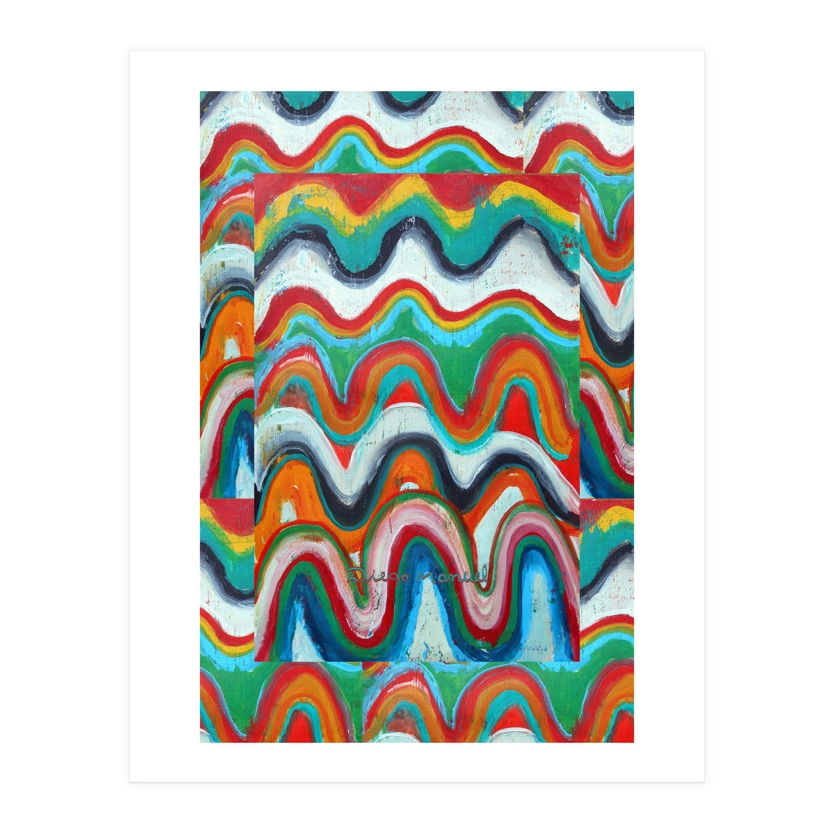 Pop Abstract A 6 (Print Only)