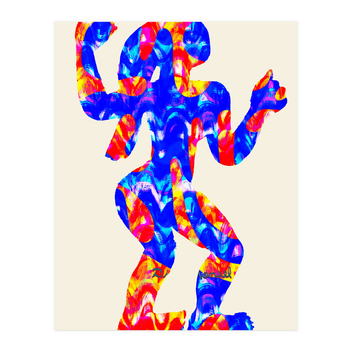 Graffiti Digital Nuevo 8 (Print Only)