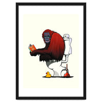 Orangutan on the Toilet, Funny Bathroom Humour