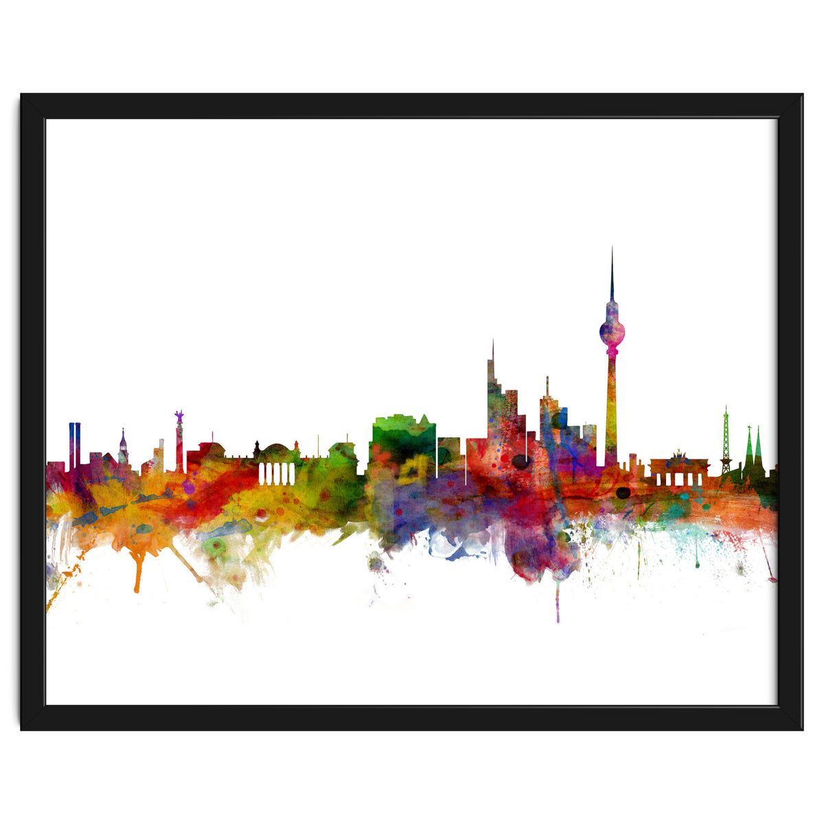 Berlin Germany Skyline