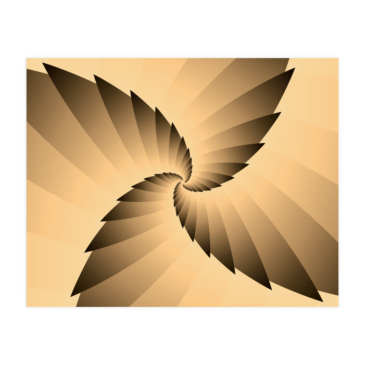 Optial Illusion Abstract  (Print Only)