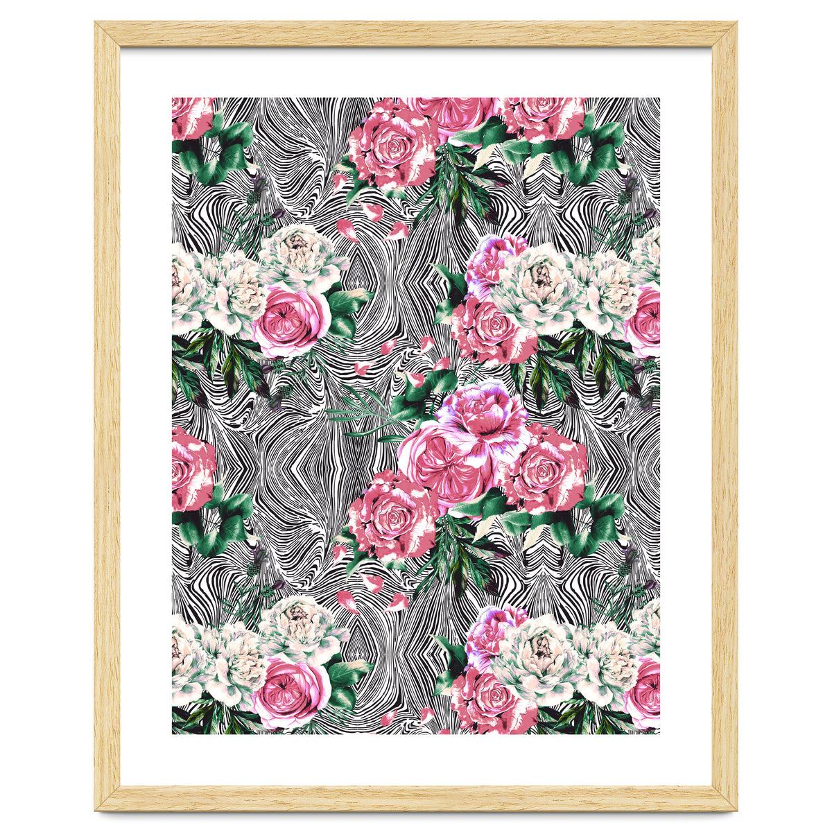 Flowery on linear mosaic