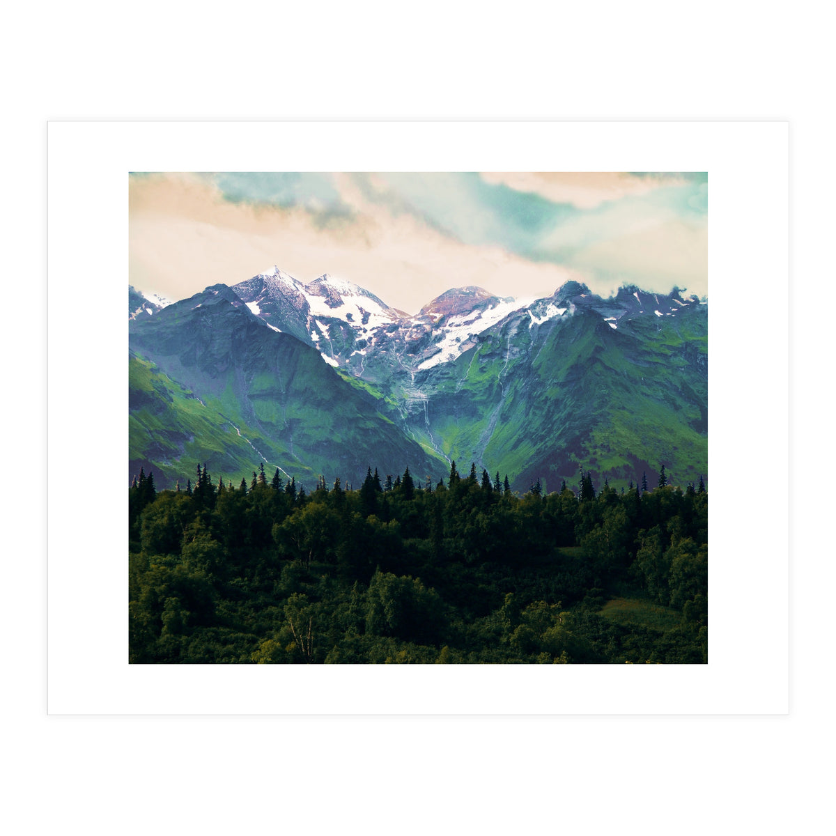 Escaping from woodland heights I (Print Only)