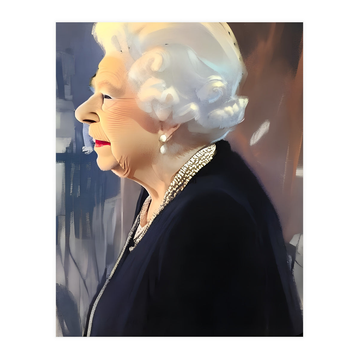Queen Elizabeth II  (Print Only)