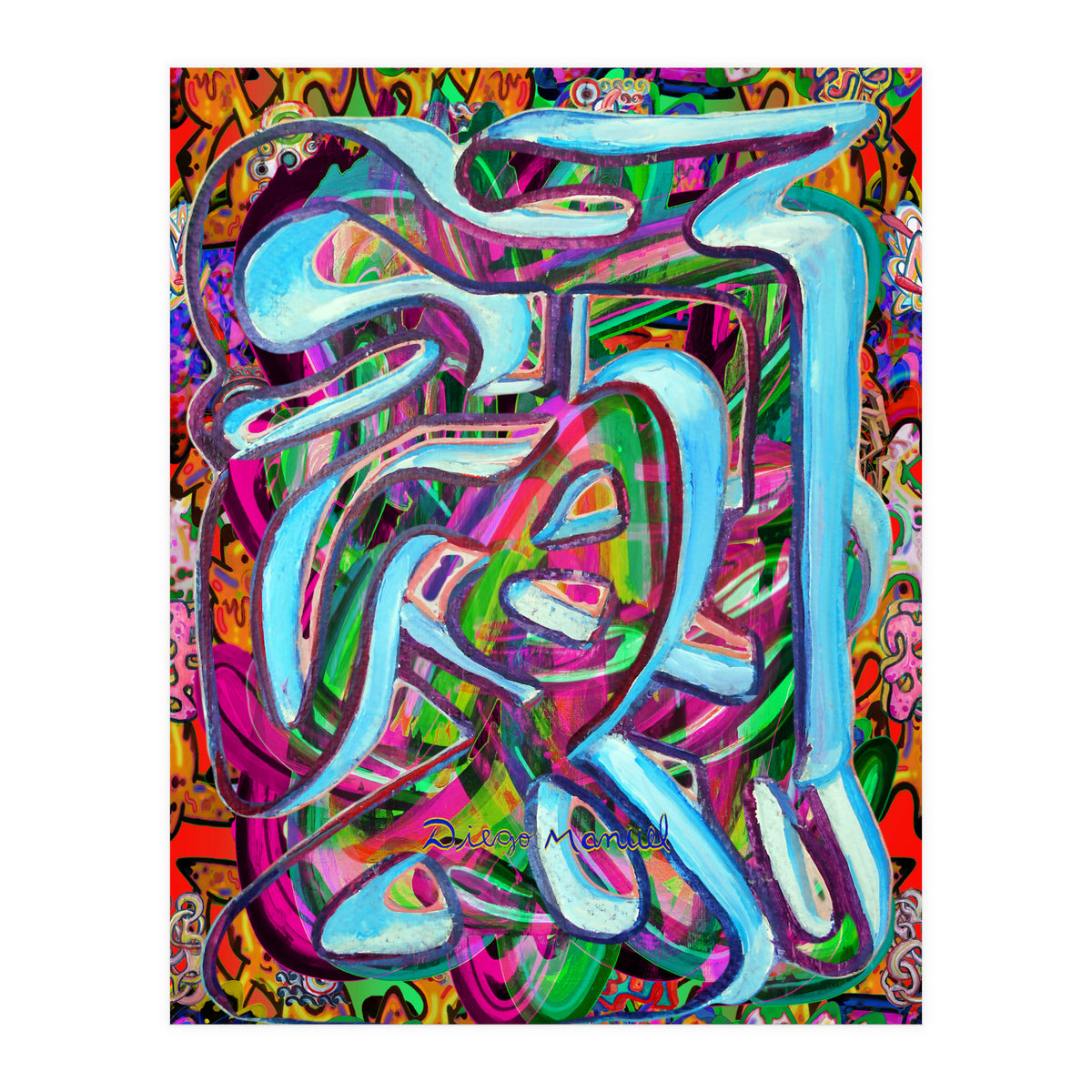 Graffiti Digital 2022 827 (Print Only)