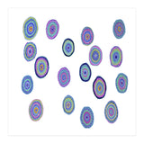 Orbs Dance (white) (Print Only) thumbnail