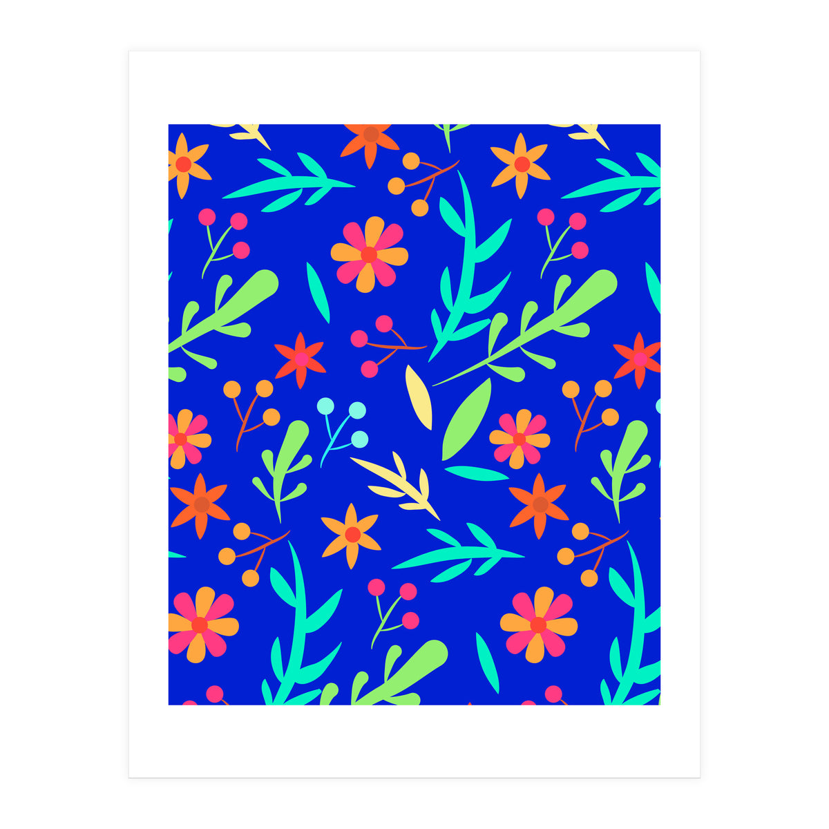 Blue Garden (Print Only)