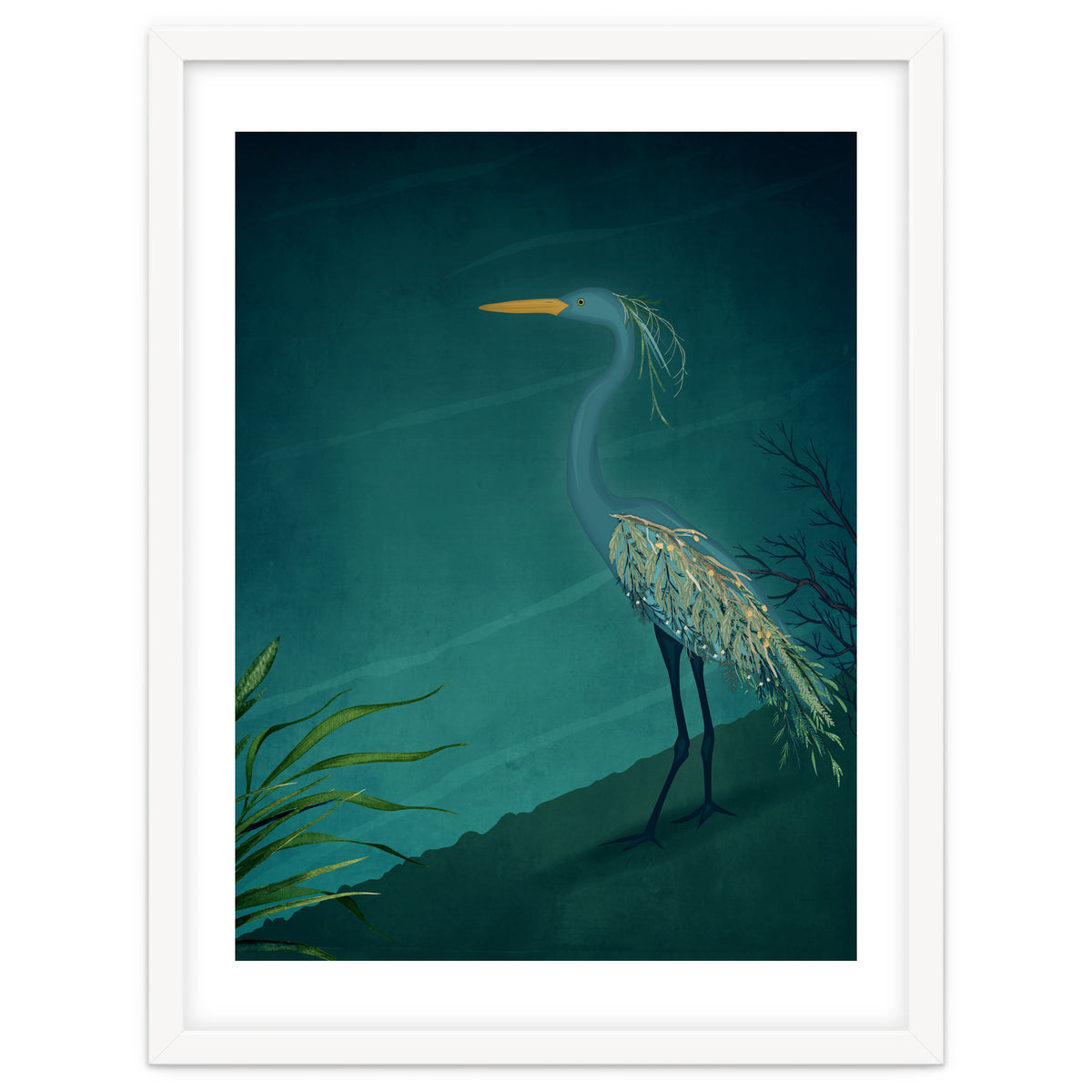 Camouflage:  The Crane