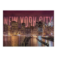 NEW YORK CITY Skyline  (Print Only)
