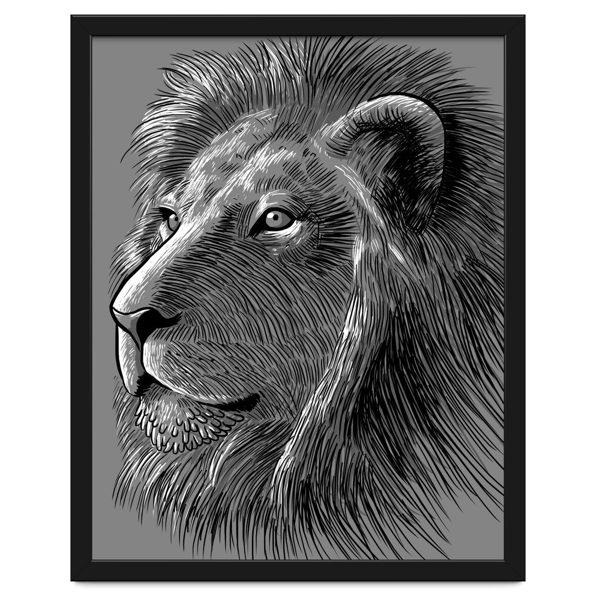 Sketch Lion