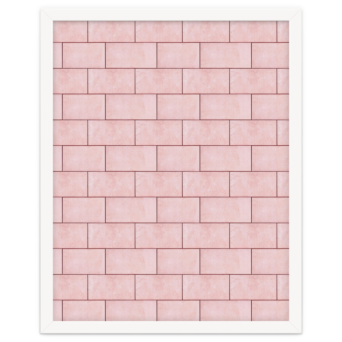 Blush Brick Imperfection