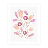 Watercolour Tulips | Pink (Print Only) thumbnail