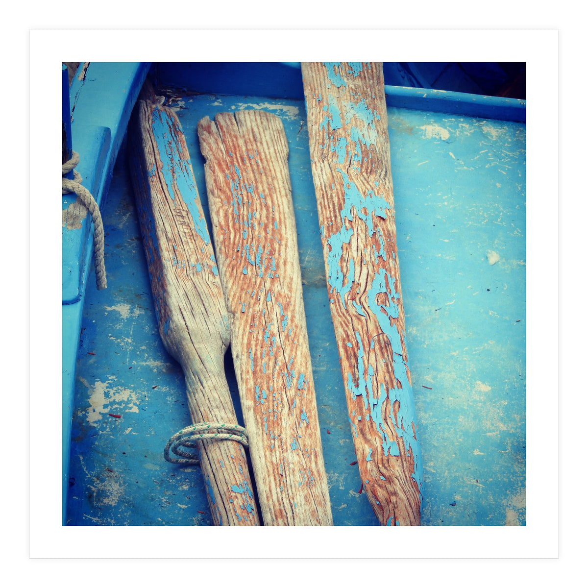 boat and oars (Print Only)