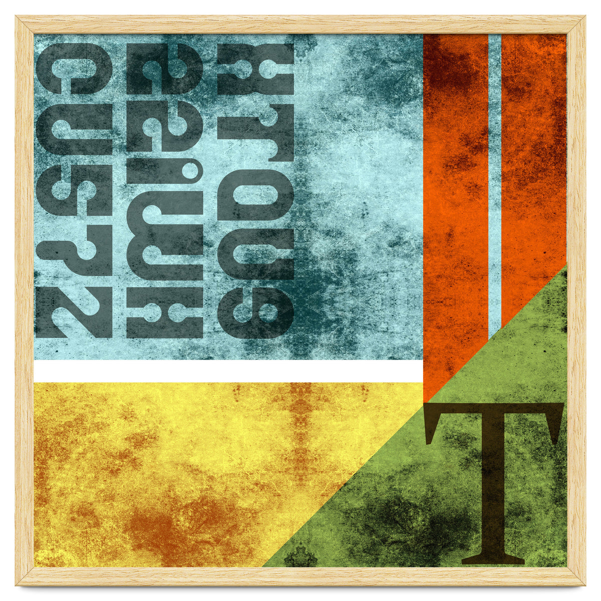 Abstract Industrial Rgby