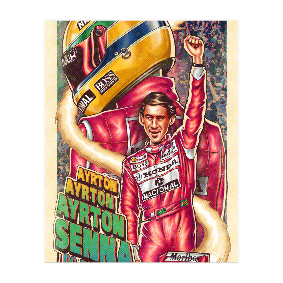 Ayrton Senna do Brasil (Print Only)