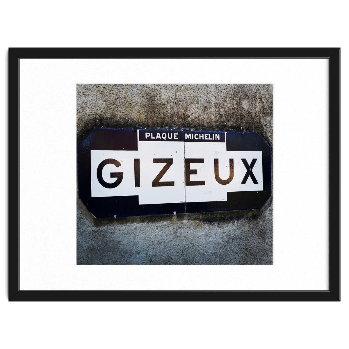 French sign: Gizeux