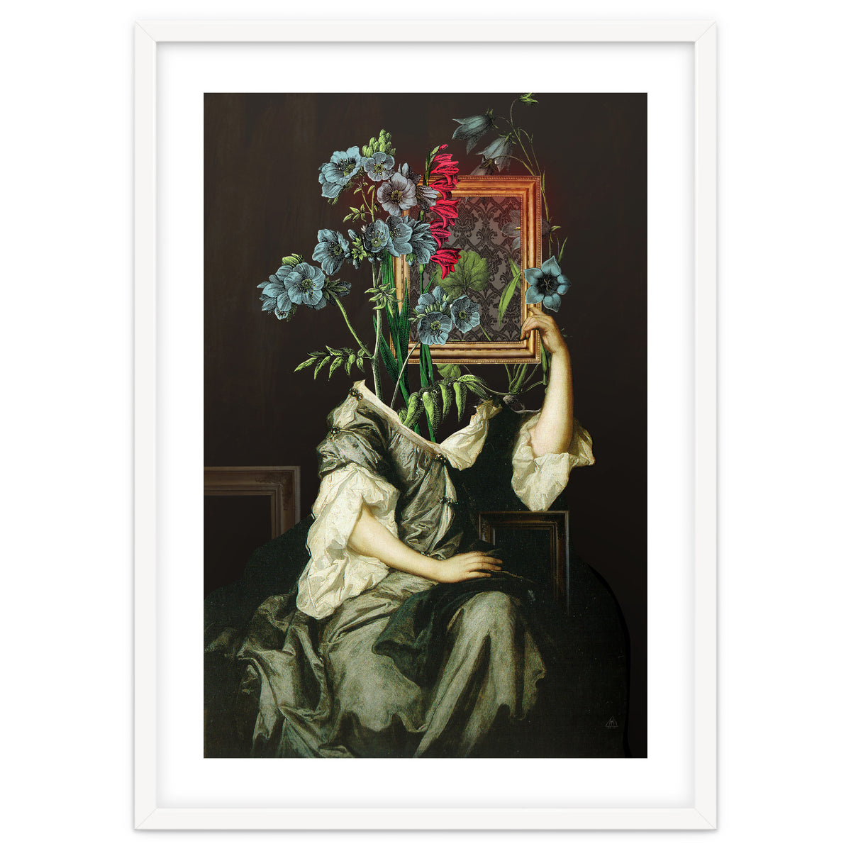 Florales Portrait Disatster