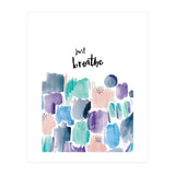 Abstract Shapes - Just breathe (Print Only) thumbnail
