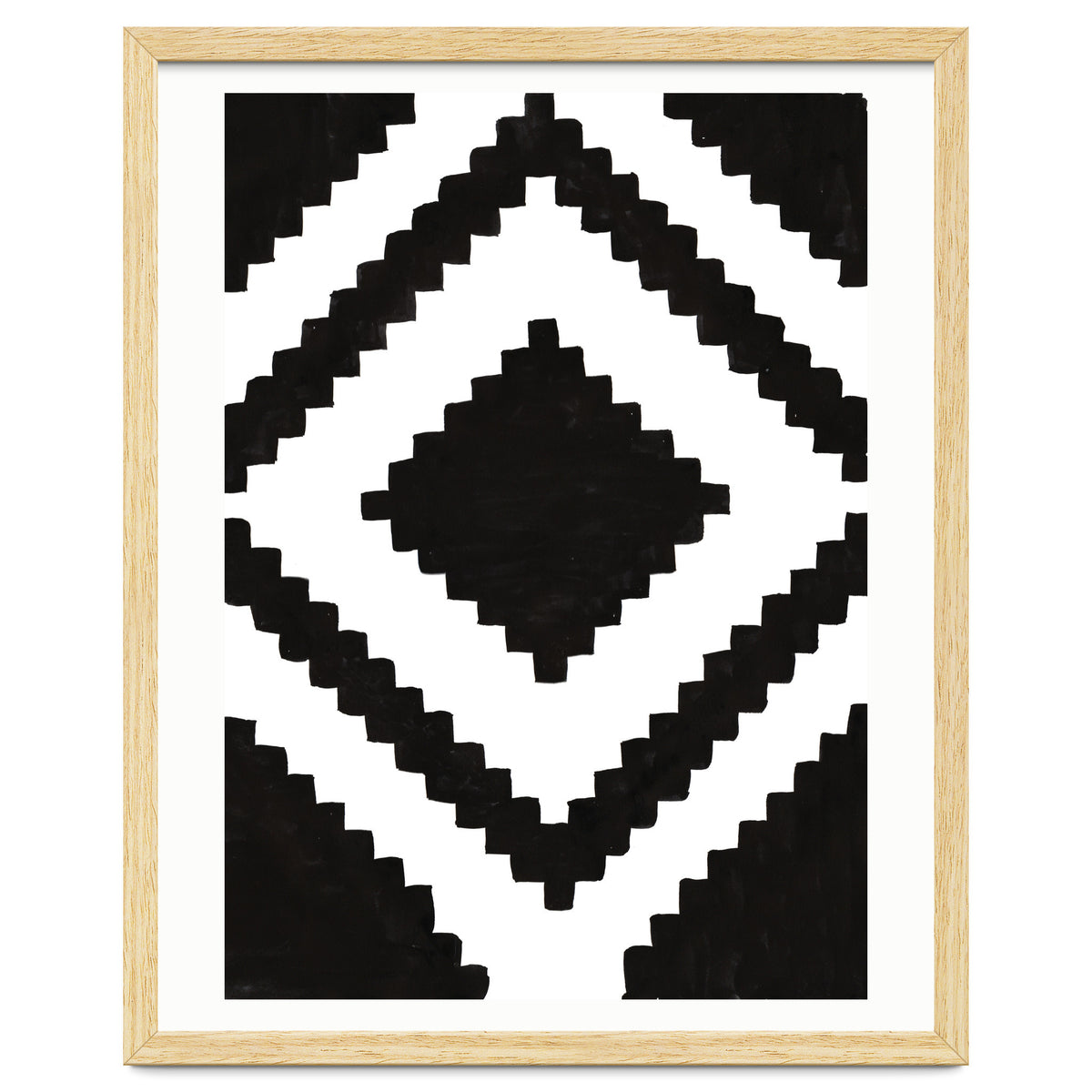 Patterns Aztec Black