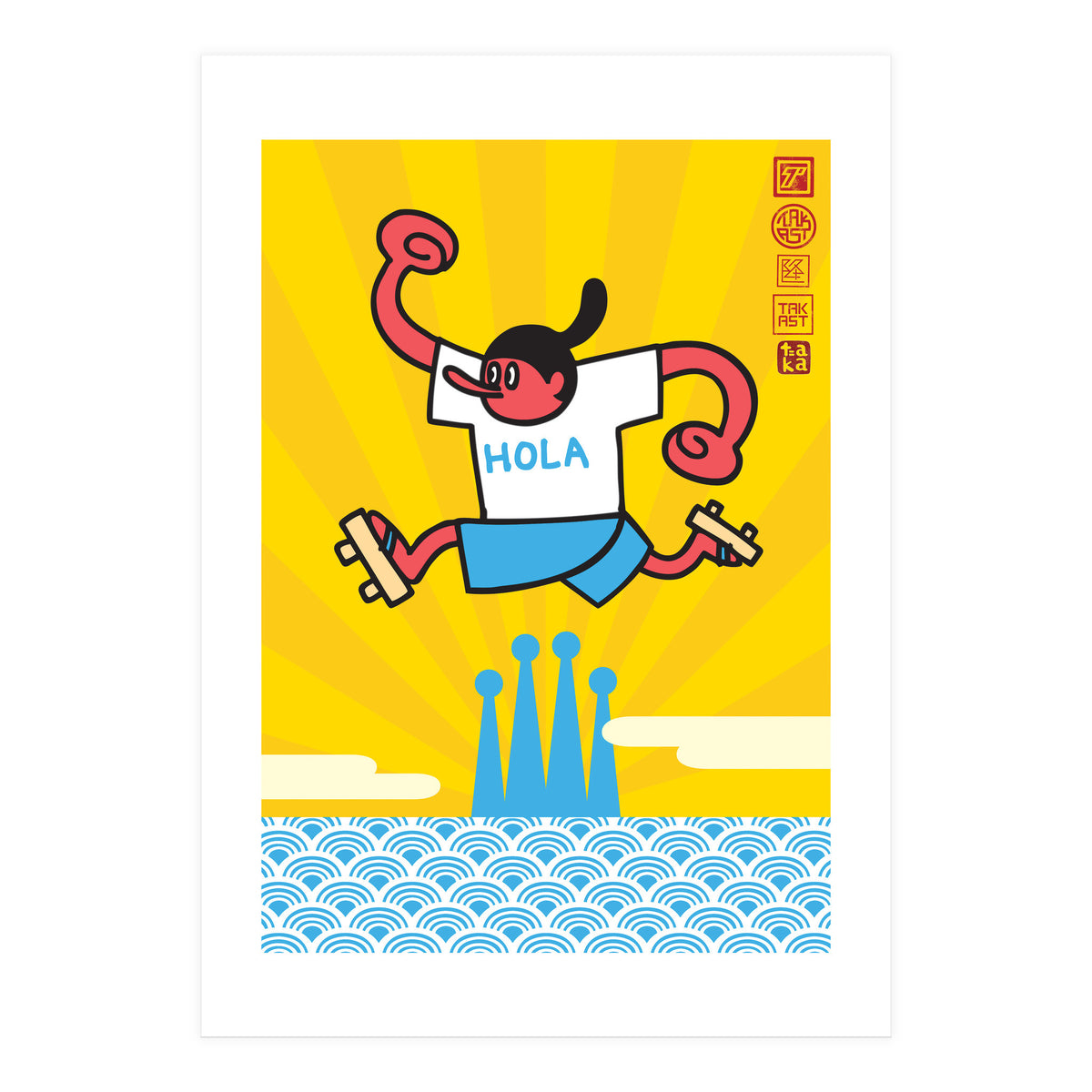 Hola Tengu Boy (Print Only)