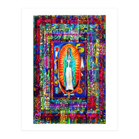 Graffiti Digital 2022 340 and Virgin of Guadalupe (Print Only)