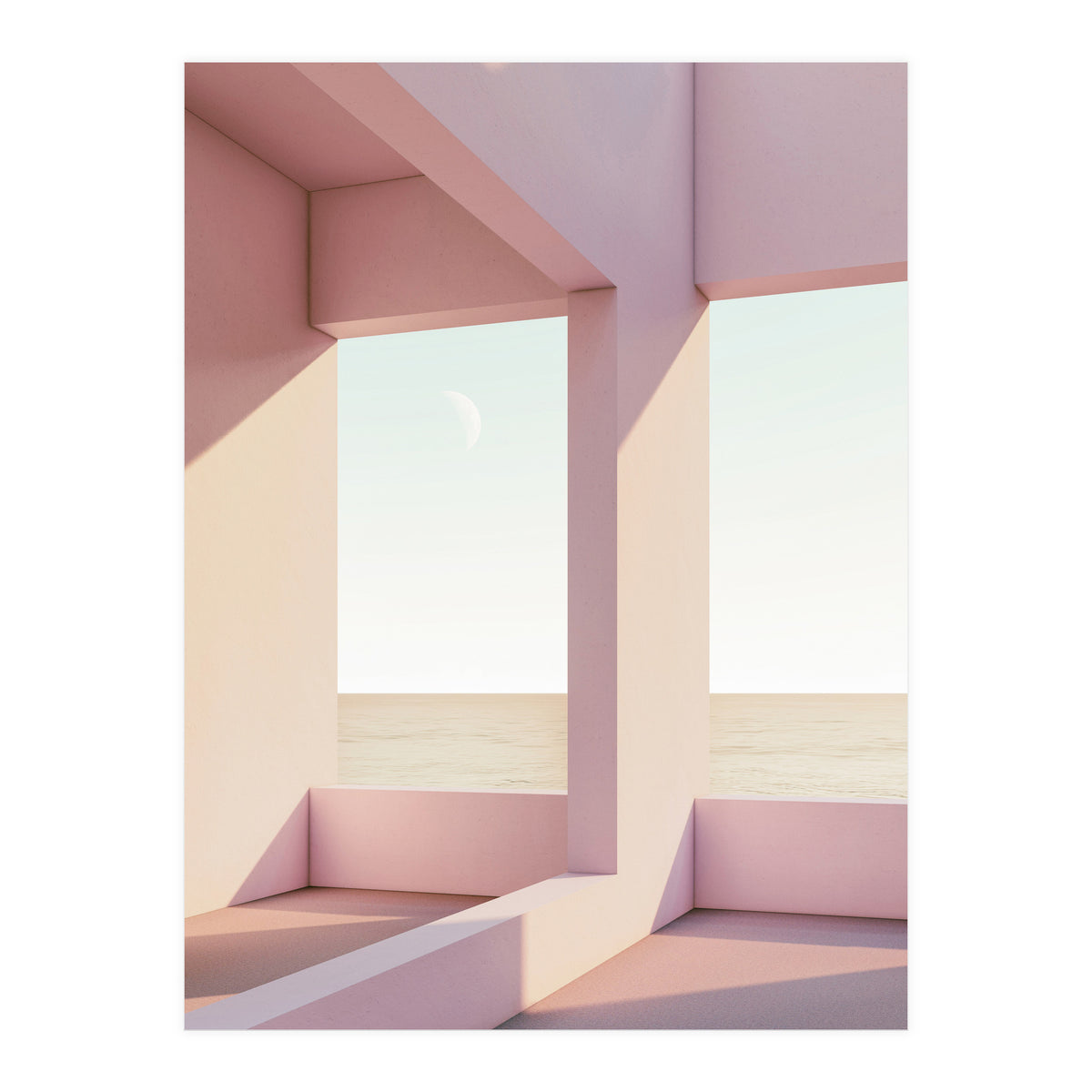 MOON IN THE WINDOW (Print Only)