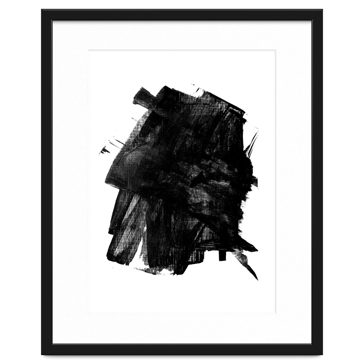 Minimalist Textured Brushstroke Art #3