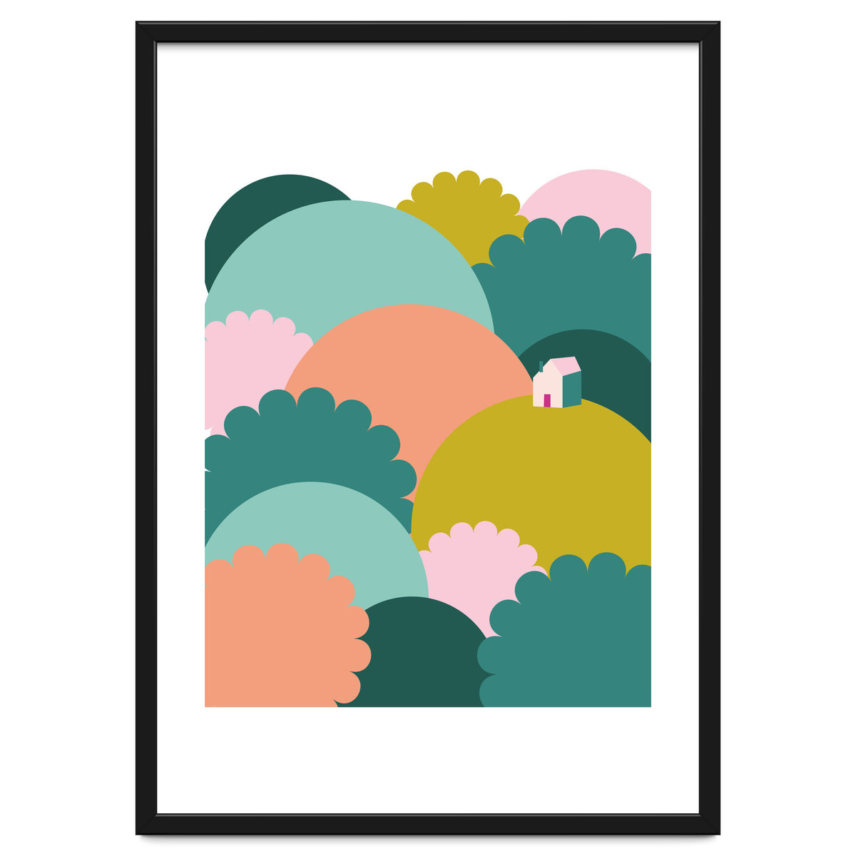 Mediterranean Landscape Colour1 Rgb