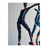 Cyborg dancing modern Ballet on Stage (Print Only) thumbnail