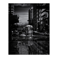 The 512 St. Clair Streetcar Toronto Canada Reflection (Print Only)