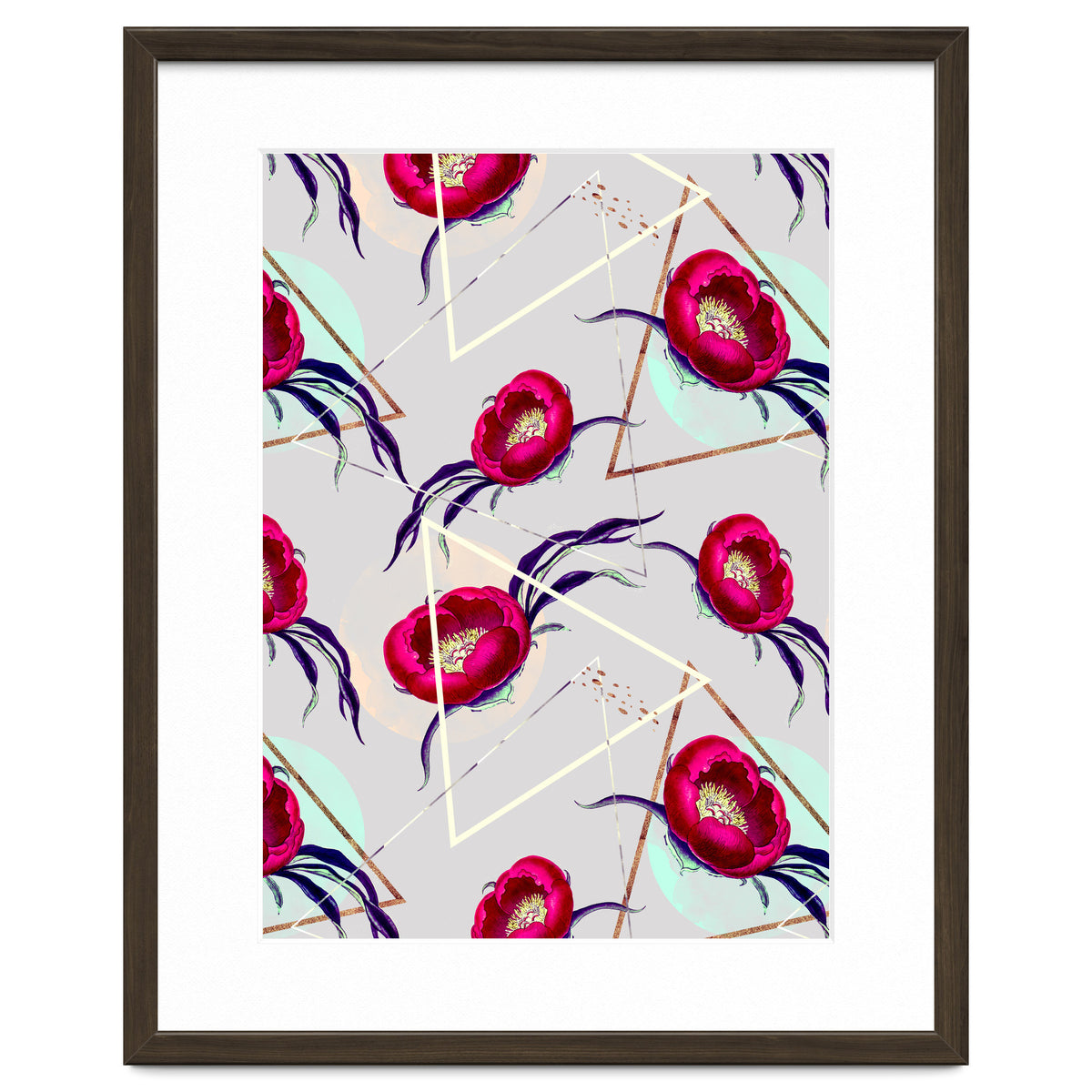 Flowery blooming with geometric II