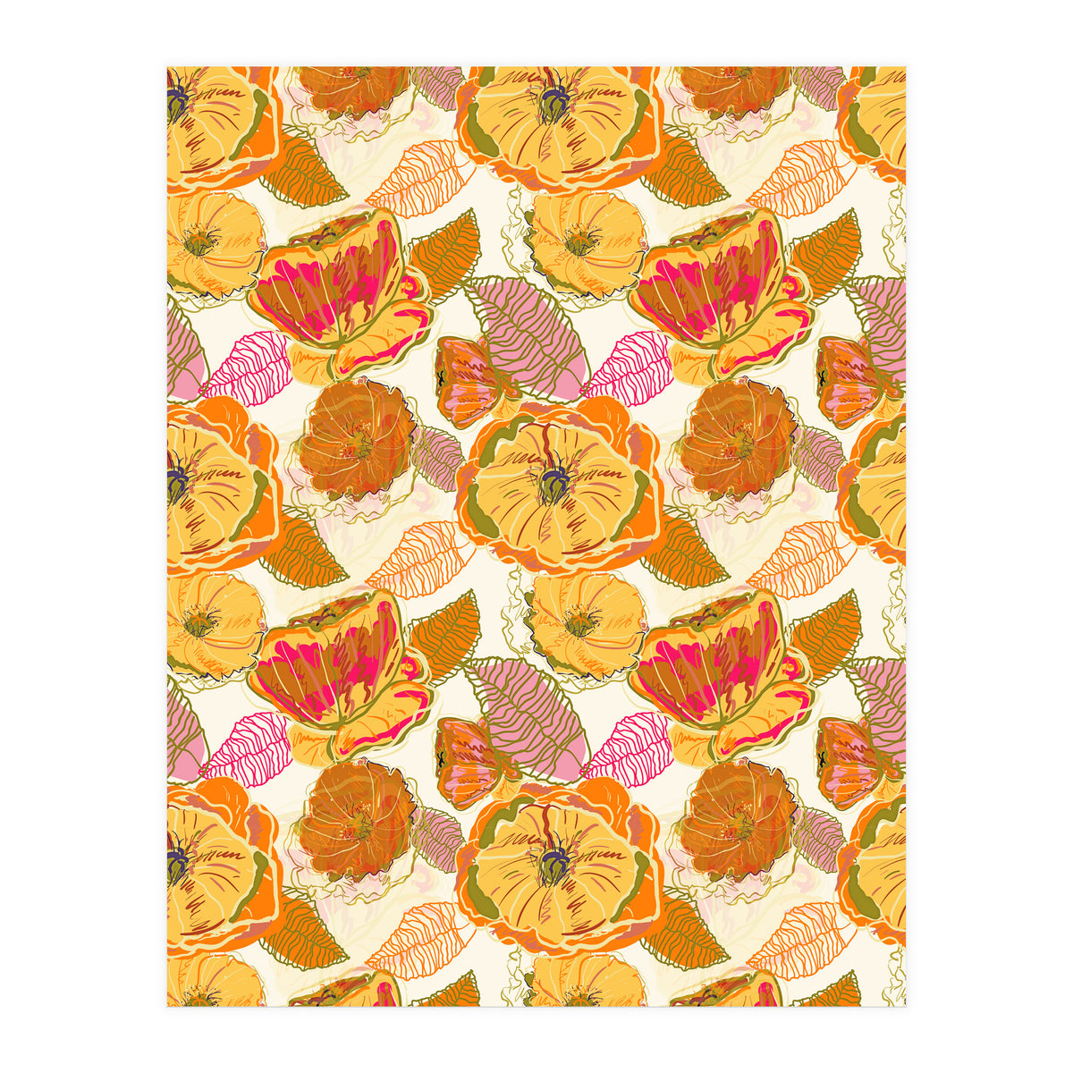 Pattern Floral Pattern (Print Only)