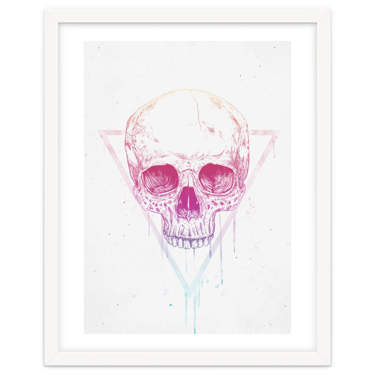 Skull In Triangle