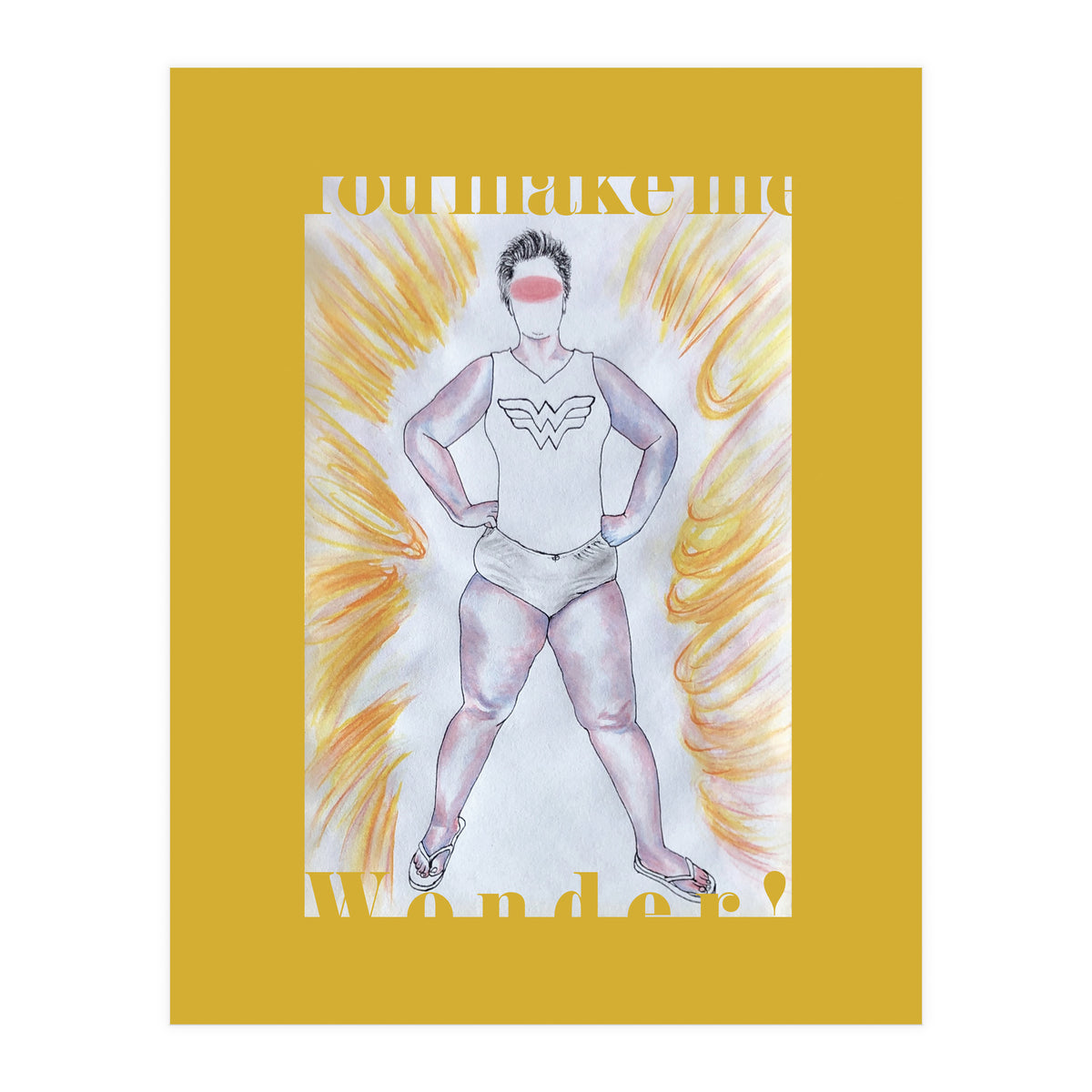 You Make Me Wonder! (Print Only)