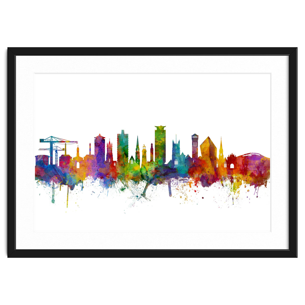 Plymouth England Skyline