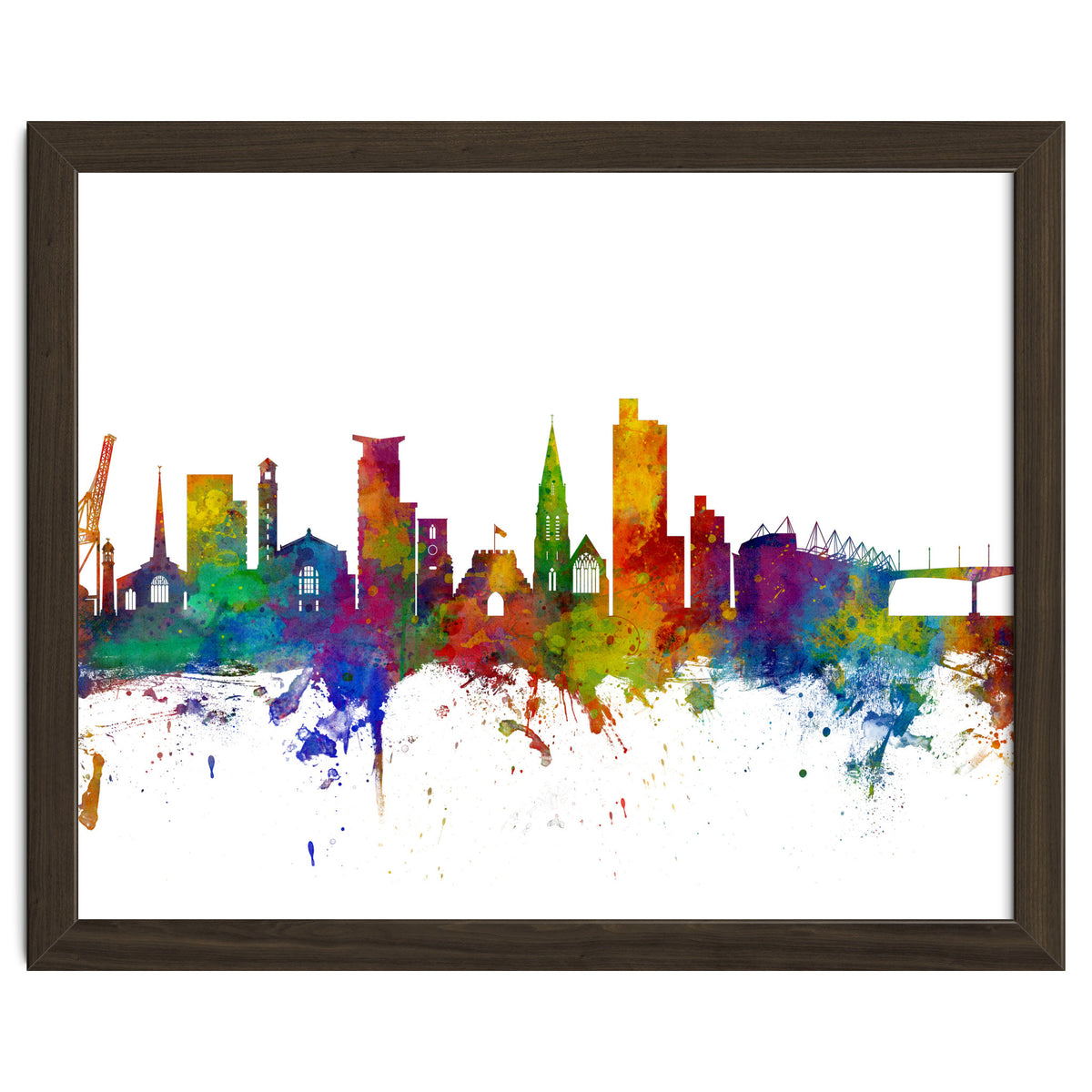 Southampton England Skyline