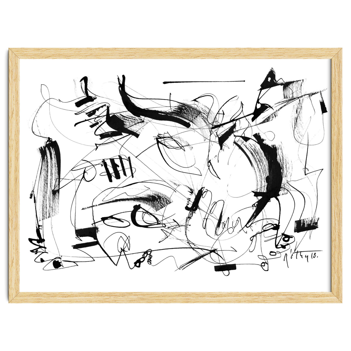 Crushed by a Bull - b&w