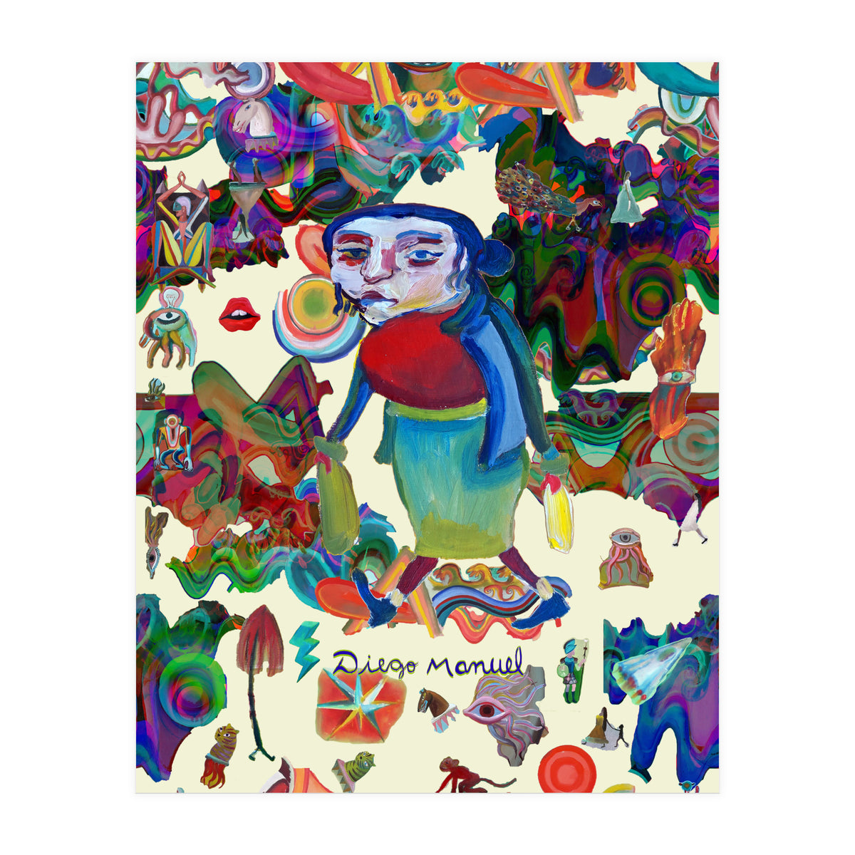 Graffitis 2021 Tapiz 58 B (Print Only)