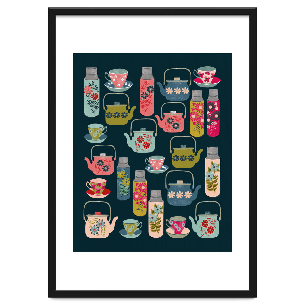 Vintage Thermos and Teapots