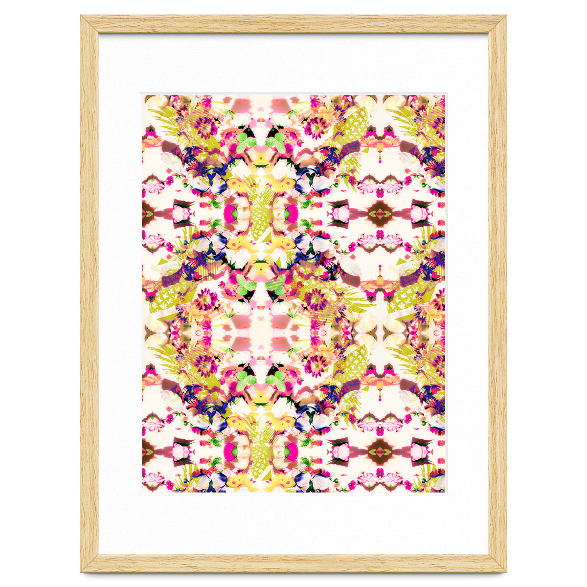 Painting mosaic - Abstract nature