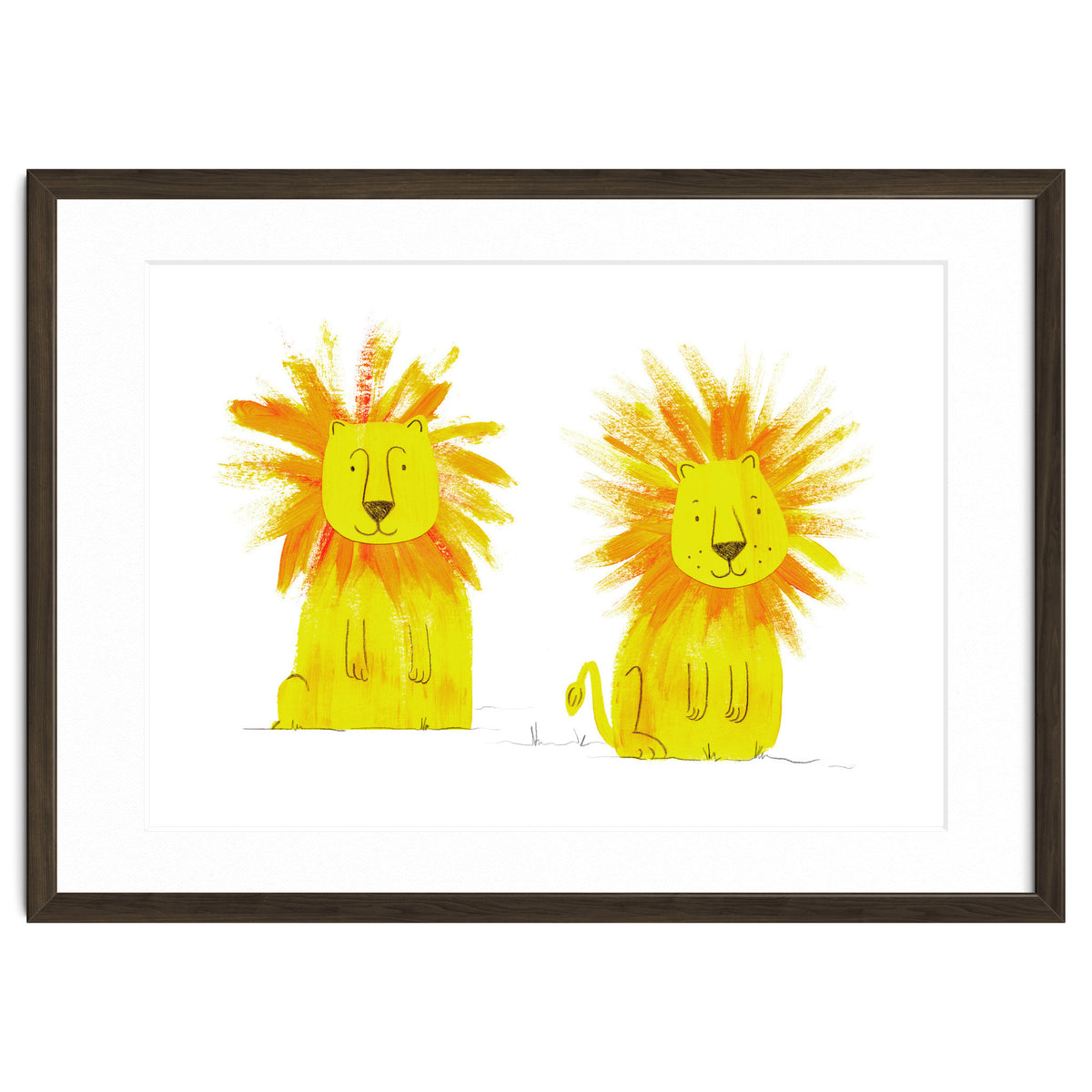 Two Lions
