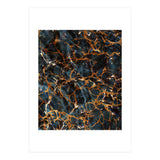 Ocean & Gold Marble (Print Only) thumbnail