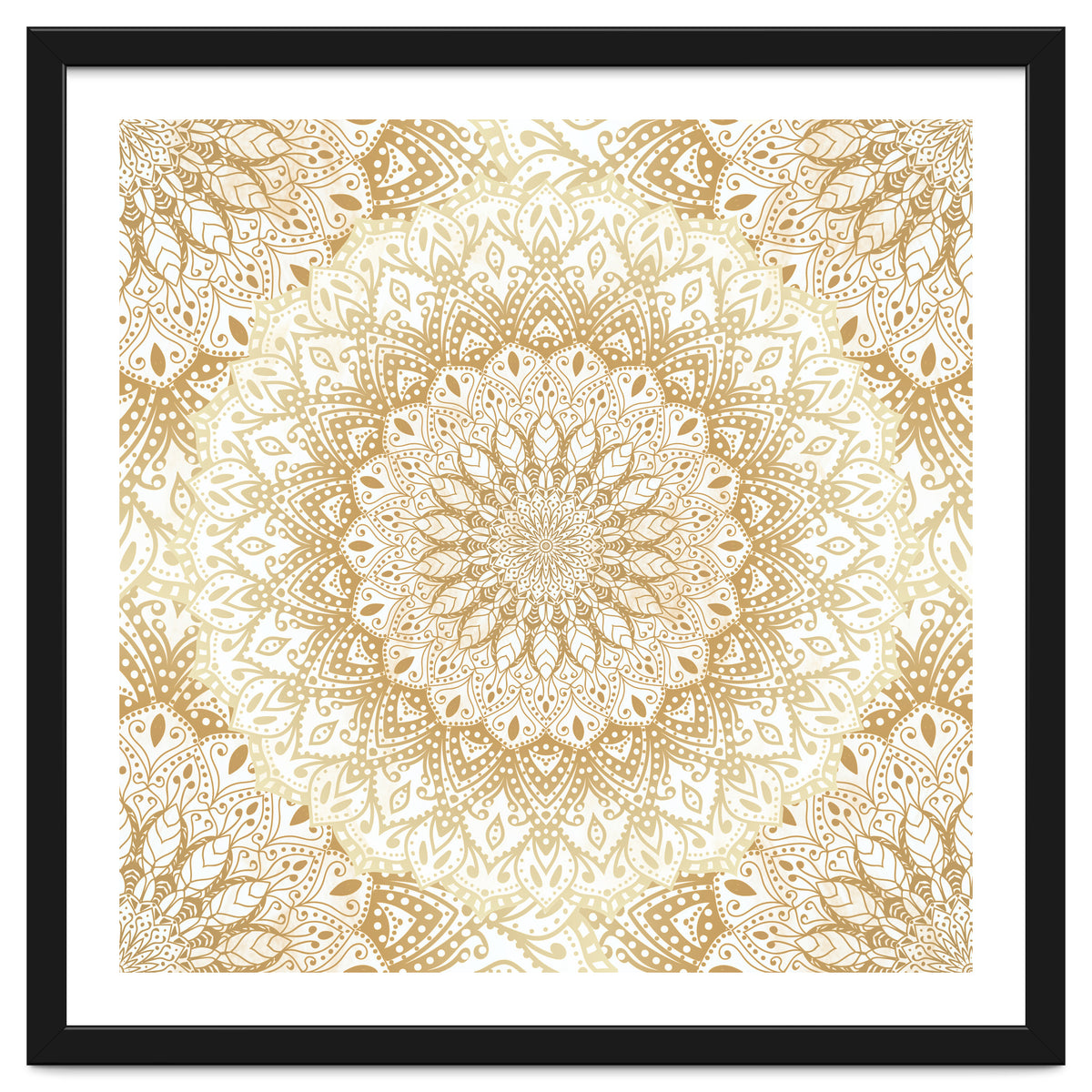 Mandalas For May Gold