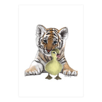 Tiger and Duck (Print Only)