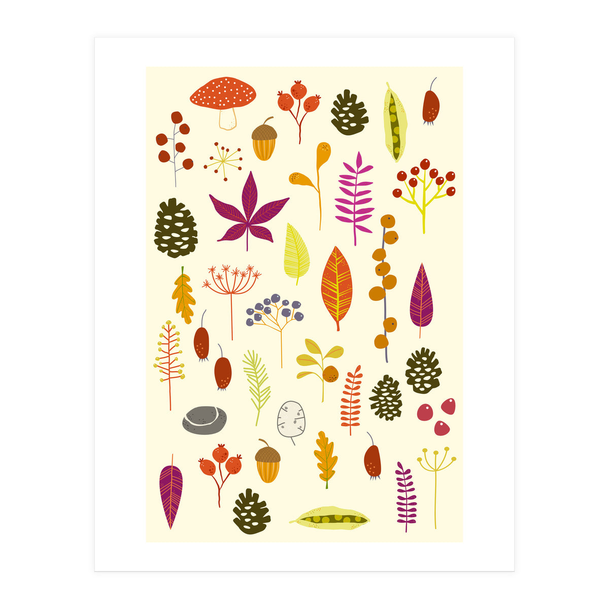 Autumn Nature Bits (Print Only)