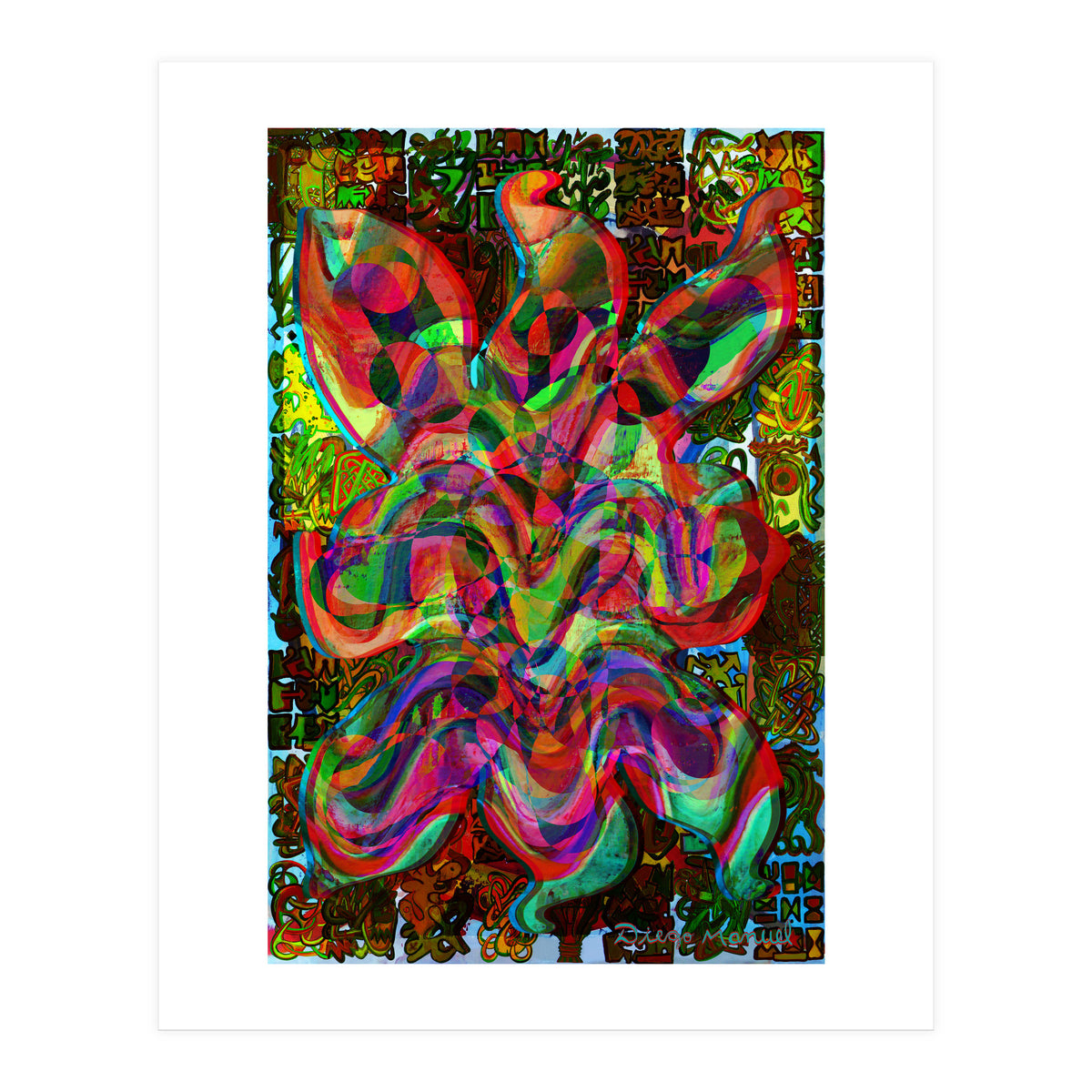 Pop Abstract 2023 Tapiz 104 (Print Only)