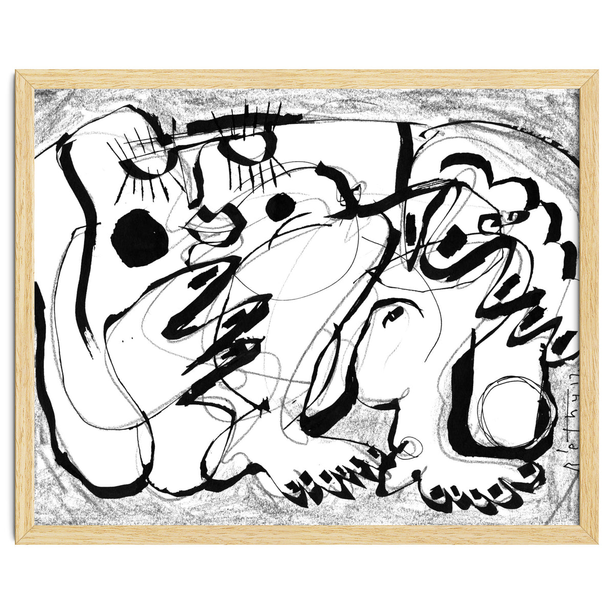 Female Nude no. 02 - b&w